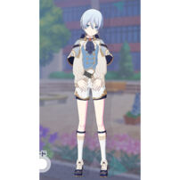 プロジェクトセカイ カラフルステージ！ feat. 初音ミク あなたのために１杯を 宵崎奏 コスプレ衣装 ライブ衣装 淡く揺れる騎士装束(プロジェクトセカイ カラフルステージ！ feat. 初音ミク コスプレ衣装)