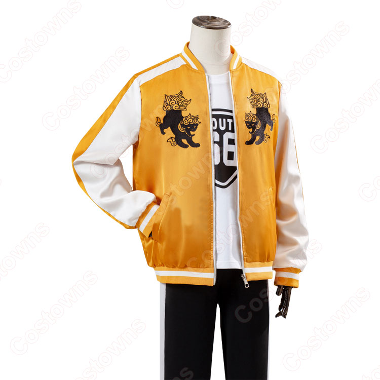WIND BREAKER 獅子頭連 兎耳山丁子 コスプレ衣装 3点セット(スカジャン