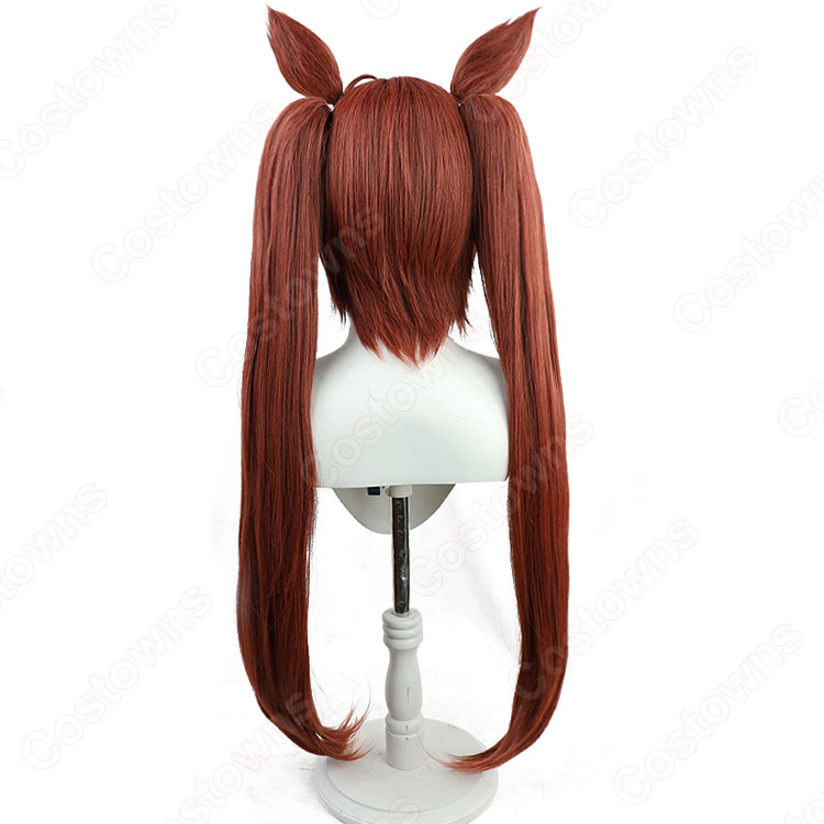 ウマ娘 プリティーダービー ダイワスカーレット コスプレ ウィッグ