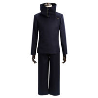 呪術廻戦 準1級呪術師 狗巻棘 コスプレ衣装 3点セット(スヌード、上着、ズボン)(呪術廻戦 コスプレ衣装)