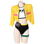 VALORANT キルジョイ コスプレ衣装 水着 ビキニ 黄色(ゲーム• アニメコスプレ衣装でおすすめの商品)