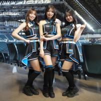 ファイターズガール衣装 エスコンフィールド1周年シリーズ きつねダンス衣装 コスプレ衣装 プロ野球 チアガール ユニホーム(202×202)