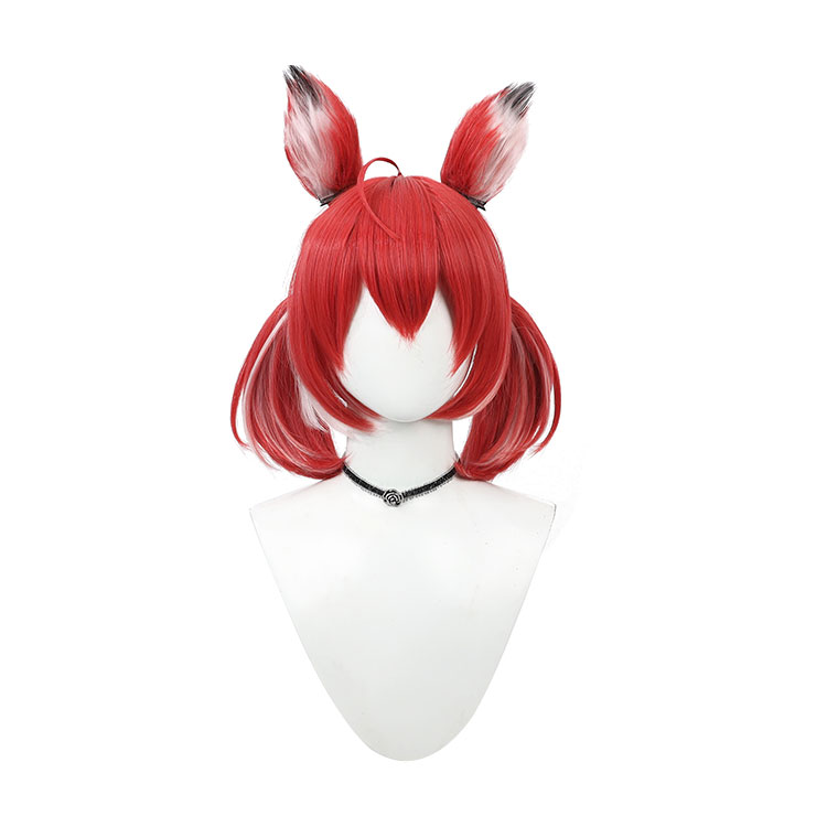 赤見かるび コスプレ ウィッグ セット済 バーチャルYouTuber 赤見かるび コスプレウィッグ - Costowns
