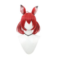 バーチャルYouTuber 赤見かるび コスプレウィッグ(コスプレウィッグ)