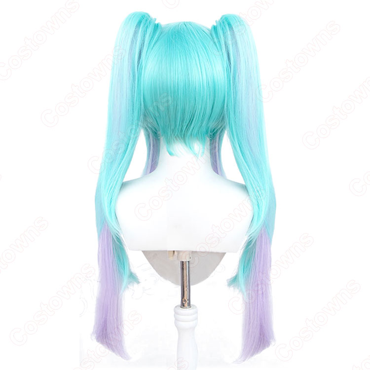 初音ミクオ コスプレ ウィッグ 初音ミク レーシングミク 2024Ver. コスプレウィッグ - Costowns