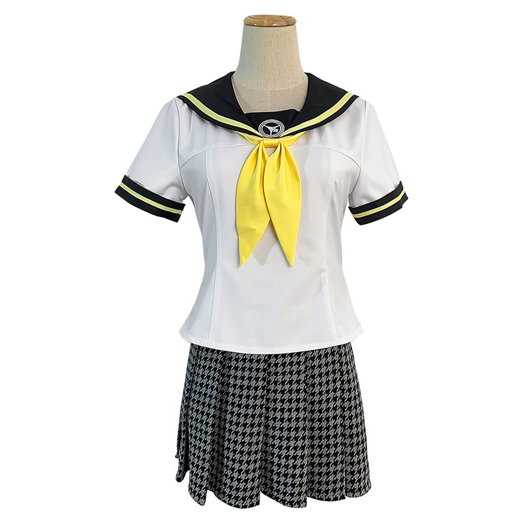 ペルソナ4 久慈川りせ コスプレ衣装 八十神高校夏服 制服 - Costowns