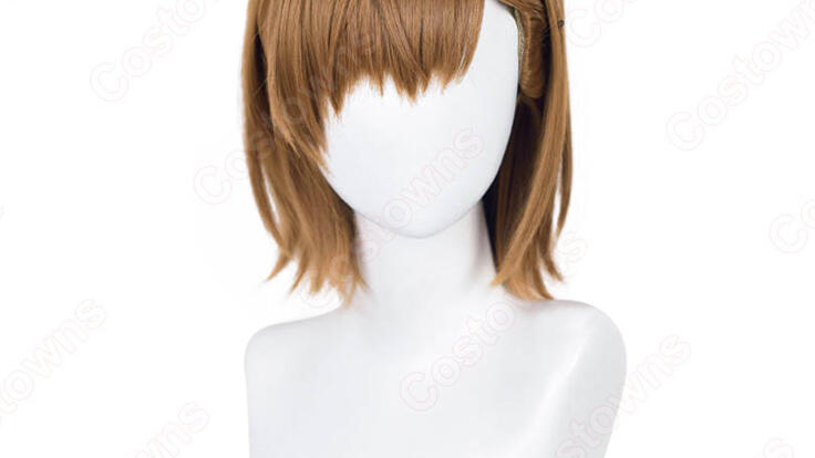 Amazon.co.jp: コスプレウィッグ 御坂美琴 かつら カツラ 耐熱