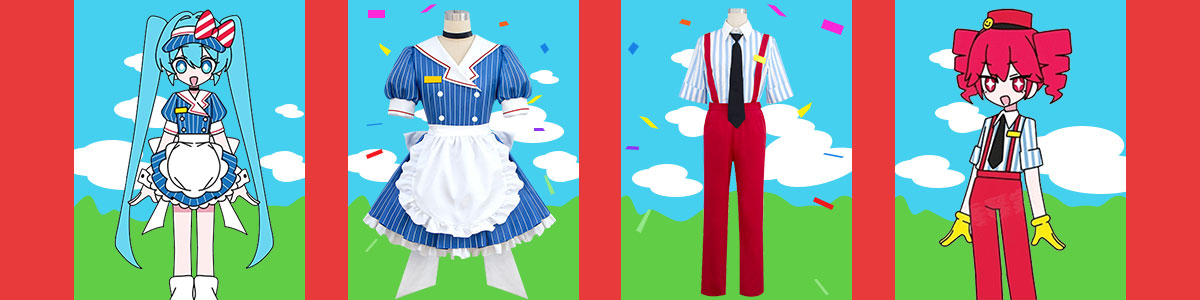 初音ミク 重音テト メズマライザー コスプレ衣装