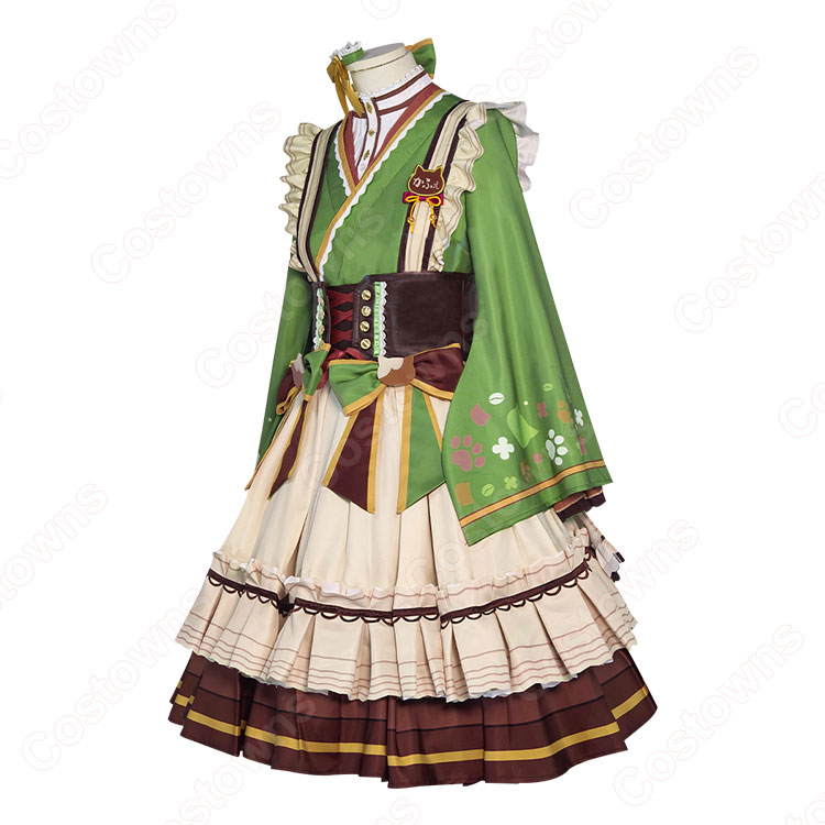 み*中様 ウマ娘　マンハッタンカフェ　バレンタイン　柳緑小夜　コスプレ衣装 2c5b4be291e1433aa6aa5fd3dbcc71