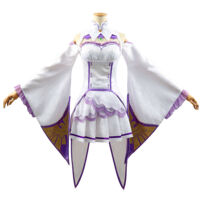 Re:ゼロから始める異世界生活 ヒロイン エミリア コスプレ衣装(Re:ゼロから始める異世界生活 コスプレ衣装)