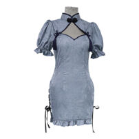 FAIRY TAIL ジュビア・ロクサー チャイナ服 コスプレ衣装(FAIRY TAIL コスプレ衣装)