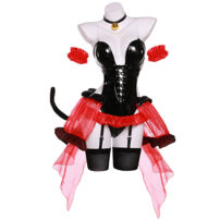 デート・ア・バレット 時崎狂三 猫耳 コスプレ衣装(デート・ア・ライブ コスプレ衣装)