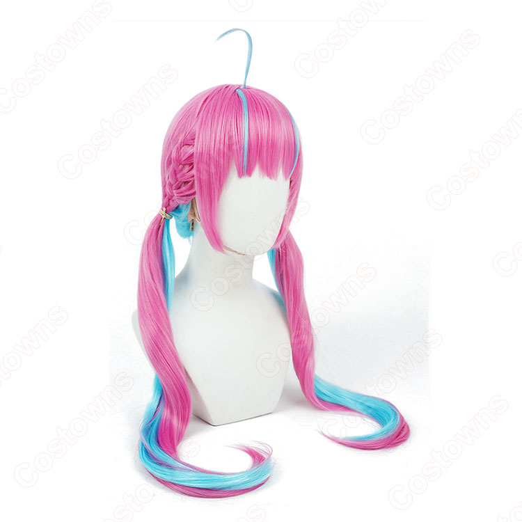 湊あくあ　コスプレウィッグ b6e78fc684fe4dacb2107968a47091