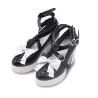 VTuber ホロライブ 湊あくあ ピンクメイド コスプレ靴(コスプレ ブーツ（靴）)