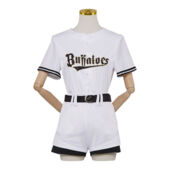 VTuber ホロライブ プロ野球パシフィック・リーグ6球団 白銀ノエル(オリックス・バファローズ) コスプレ衣装(ゲーム• アニメコスプレ衣装でおすすめの商品)