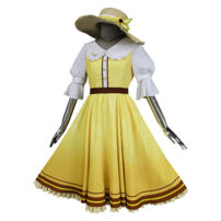 プロジェクトセカイ カラフルステージ！ feat. 初音ミク レモネードで一休み♪ 小豆沢こはね コスプレ衣装(プロジェクトセカイ カラフルステージ！ feat. 初音ミク コスプレ衣装)