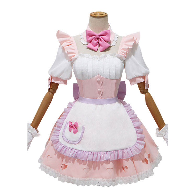 送料無料！！Re:ゼロから始める異世界生活 夢かわメイド ラム コスプレ衣装