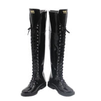 勝利の女神:NIKKE ノワール ブラックラビット コスプレ靴(コスプレ ブーツ（靴）)