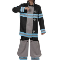 森羅日下部 コスプレ衣装 【炎炎ノ消防隊】 cosplay シンラ・クサカベ 第８特殊消防隊 消防服(炎炎ノ消防隊 コスプレ衣装)