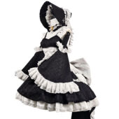 アズールレーン リトル・フォーミダブル コスプレ衣装 メイド服(送料無料)