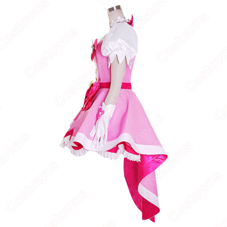 Go!プリンセスプリキュア 春野はるか キュアフローラ コスプレ衣装