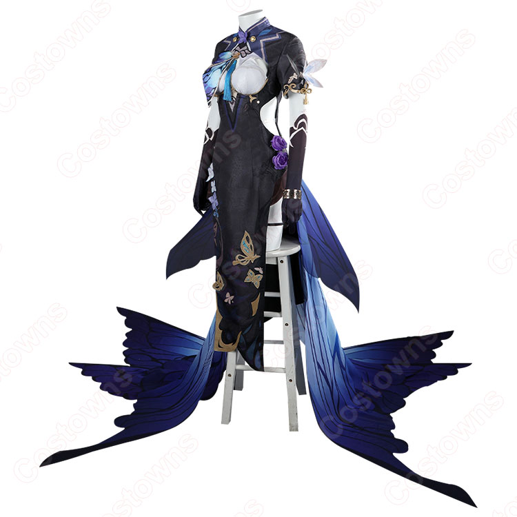 崩壊3rd アポニア 胡蝶の夢造り コスプレ衣装 チャイナドレス 新衣装