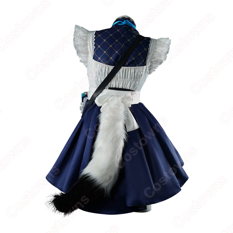 hololive ホロライブ 白上フブキ コスプレ衣装 レトロ喫茶衣装 新衣装