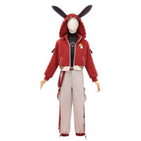 第五人格×サンリオキャラクターズ ポチャッコ 囚人 (ルカ・バルサー) コスプレ衣装(IdentityV 第五人格 コスプレ衣装)