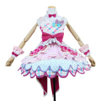 アイカツスターズ! 虹野ゆめ コスプレ衣装 ドレス(アイカツ! -アイドルカツドウ!- コスプレ衣装)