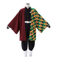 鬼滅の刃 水柱 冨岡義勇 コスプレ衣装 隊服 刺繍(鬼滅の刃 コスプレ衣装)