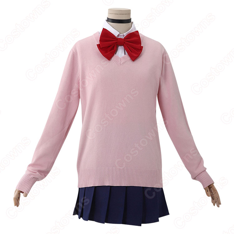 送料無料！！ダンダダン 綾瀬桃 ウチ コスプレ衣装 制服 セーター