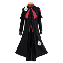 地縛少年花子くん 花子くん 制服 コスプレ衣装 4点セット(上着、ズボン、マント、帽子)(地縛少年花子くん コスプレ衣装)