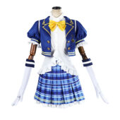 スクフェス2 Aqours 黒澤ダイヤ 松浦果南 国木田花丸 小原鞠莉 黒澤ルビィ 桜内梨子 津島善子 高海千歌 渡辺曜 コスプレ衣装(ゲーム• アニメコスプレ衣装でおすすめの商品)