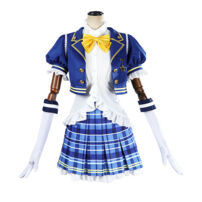 スクフェス2 Aqours 黒澤ダイヤ 松浦果南 国木田花丸 小原鞠莉 黒澤ルビィ 桜内梨子 津島善子 高海千歌 渡辺曜 コスプレ衣装(Love Live!（ラブライブ!） コスプレ衣装)