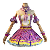 アイカツ! 紫吹蘭 コスプレ衣装(アイカツ! -アイドルカツドウ!- コスプレ衣装)