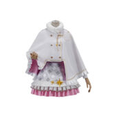 アイカツ！ 10th STORY ～未来へのSTARWAY～ 星宮いちご ホワイトポンチョ コスプレ衣装(ゲーム• アニメコスプレ衣装でおすすめの商品)