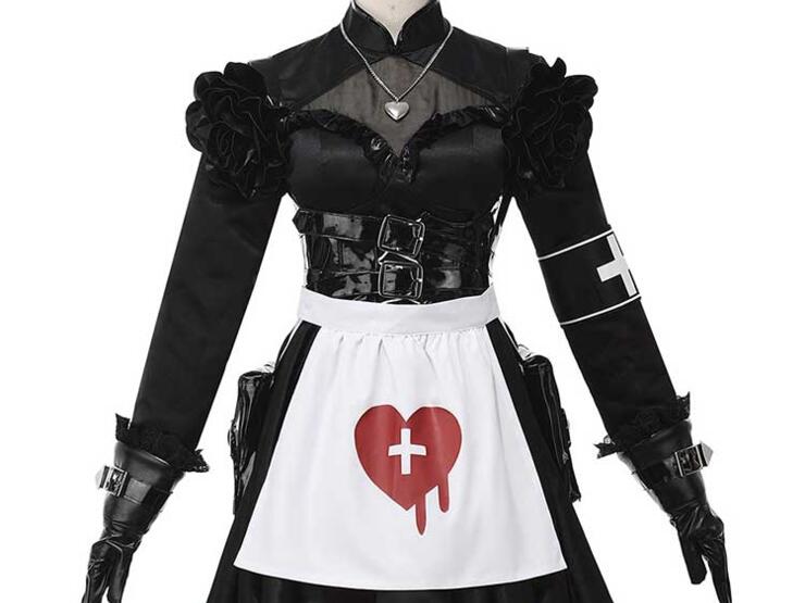 FGO ナンチンゲール　安息の館　メイド服　コスプレ衣装 883ba13c6aa84c1d8fa1b18eeff051