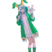 デート・ア・ライブ 氷芽川四糸乃 コスプレ衣装(ゲーム• アニメコスプレ衣装でおすすめの商品)
