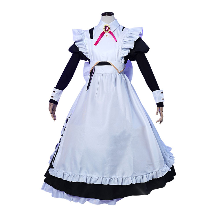 にじさんじ貴族と召使い セレン龍月 コスプレ衣装 メイド服 - Costowns