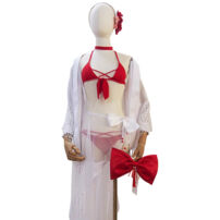 勝利の女神:NIKKE サクラ：ブルーム・イン・サマー 水着 コスプレ衣装(勝利の女神:NIKKE コスプレ衣装)