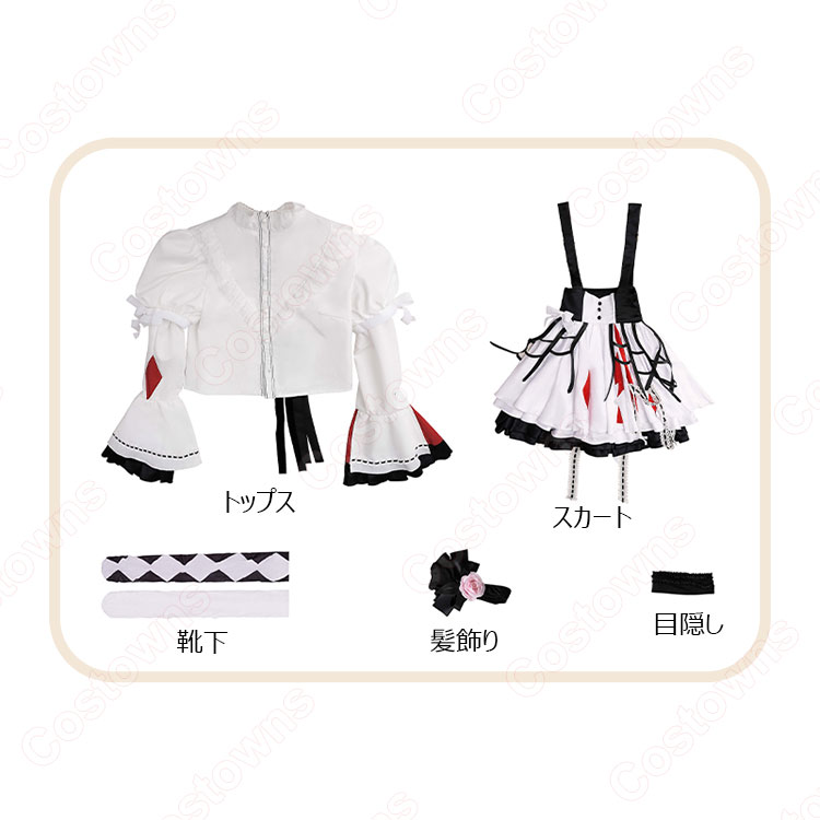 ◇ プロジェクトセカイ 暁山瑞希 苦痛の綻花 ロリータ ワンピース