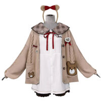 プロジェクトセカイ カラフルステージ！ feat. 初音ミク 草薙寧々 カフェモカ・ベア ルームウェア コスプレ衣装(プロジェクトセカイ カラフルステージ！ feat. 初音ミク コスプレ衣装)