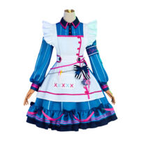 プロジェクトセカイ カラフルステージ！ feat. 初音ミク 猫耳おばけの案内人 朝比奈まふゆ コスプレ衣装(プロジェクトセカイ カラフルステージ！ feat. 初音ミク コスプレ衣装)