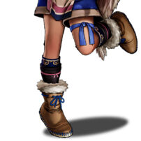 サムライスピリッツ リムルル コスプレ靴(コスプレ ブーツ（靴）)