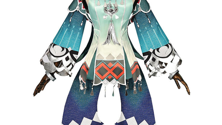 原神 藍硯(ランヤン) コスプレ衣装 - Costowns