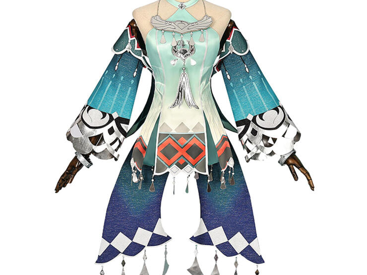 原神 藍硯(ランヤン) コスプレ衣装 - Costowns