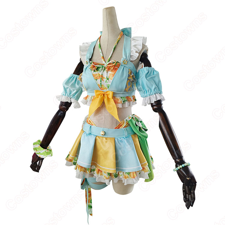 コスプレ衣装　ラブライブ ！小泉花陽 Love Live! ラブライブ! フラワーブーケ編 覚醒後 小泉花陽 コスプレ