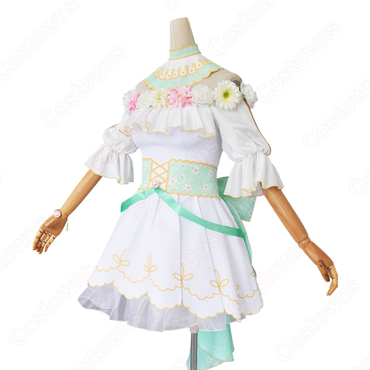 ラブライブ！ 小泉花陽 コスプレ衣装 Love Live! ラブライブ! フラワーブーケ編 覚醒後 小泉花陽 コスプレ