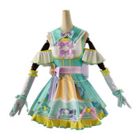 ラブライブ！スクフェス カウントダウンライブ編 新しい年をみんなと 小泉花陽 コスプレ衣装(Love Live!（ラブライブ!） コスプレ衣装)