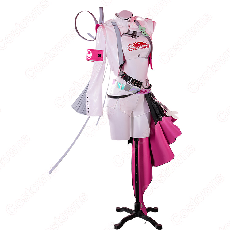 レーシングミク 2025 コスプレ衣装セット VOCALOID 初音ミク レーシングミク 2025 コスプレ衣装 送料無料